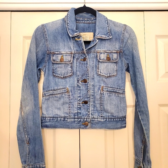 Abercrombie & Fitch Jackets & Blazers - Abercrombie & Fitch Blue Denim Jacket Vintage Label Size XS